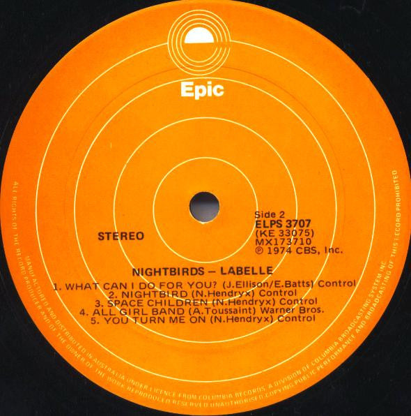 LaBelle : Nightbirds (LP, Album)