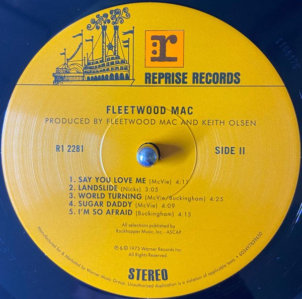 Fleetwood Mac : Fleetwood Mac (LP, Album, RE)