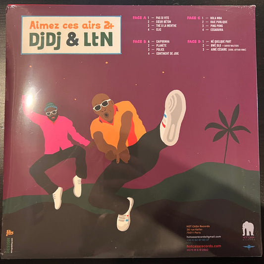 Djeuhdjoah & Lieutenant Nicholson : 2+ (2xLP, Album)