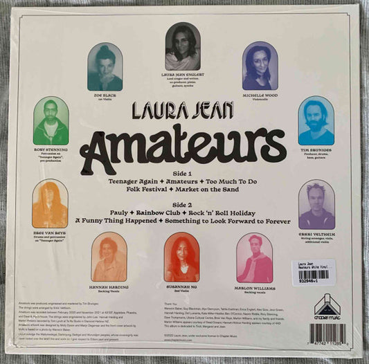 Laura Jean : Amateurs (LP, Album, Whi)