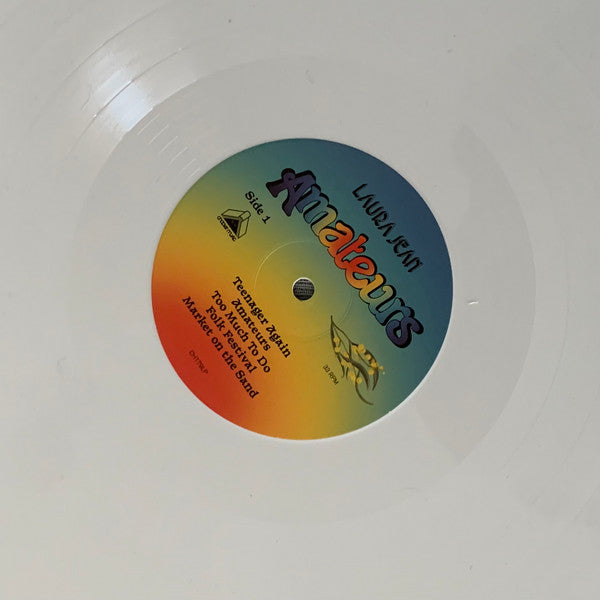 Laura Jean : Amateurs (LP, Album, Whi)