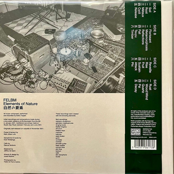 Felbm : Elements of Nature (2xLP, Album, RE)