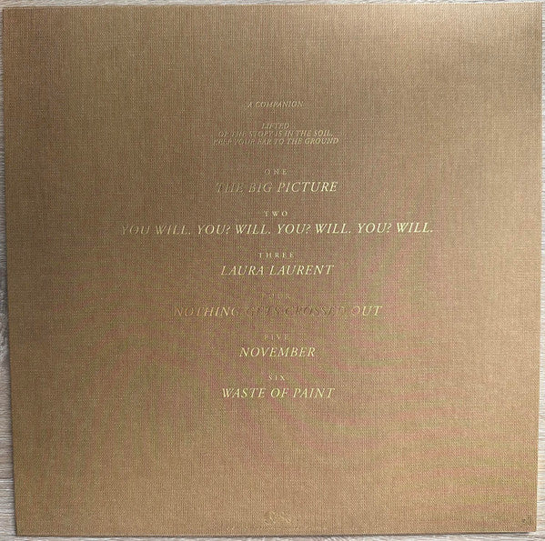 Bright Eyes : Lifted Or The Story Is In The Soil, Keep Your Ear To The Ground (A Companion) (12", EP, Ltd, Gol)