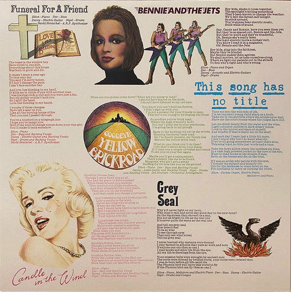 Elton John : Goodbye Yellow Brick Road (2xLP, Album, RM, Tri)