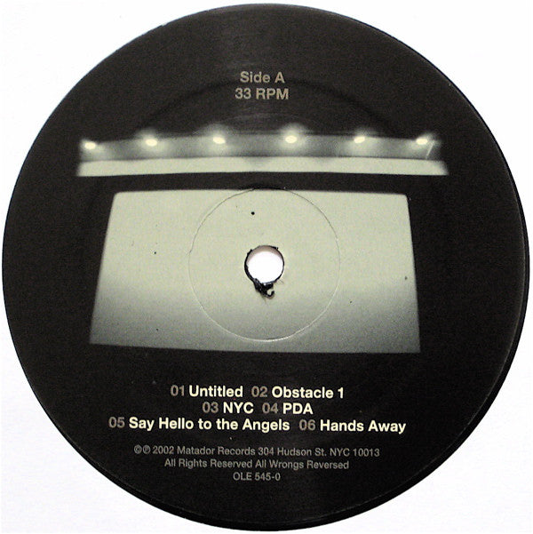 Interpol : Turn On The Bright Lights (LP, Album, RE, RP, 120)