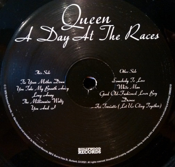 Queen : A Day At The Races (LP, Album, RE, RM, 180)