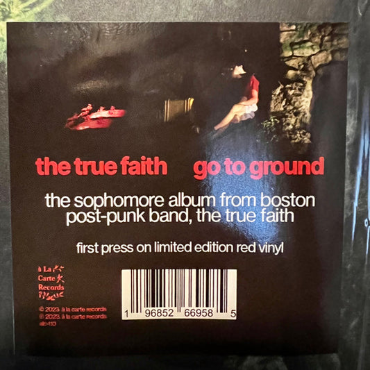 True Faith (5) : Go To Ground (LP, Opa)