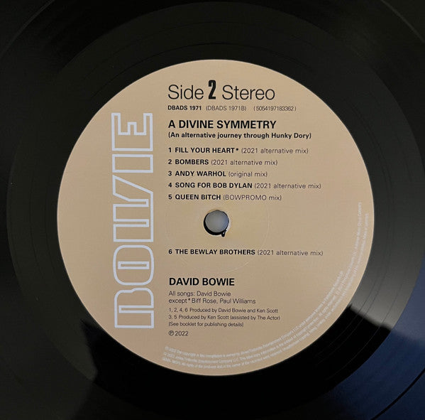 David Bowie : A Divine Symmetry (An Alternative Journey Through Hunky Dory) (LP, Album)