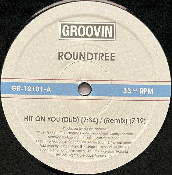 Roundtree : Hit On You (12", RE)