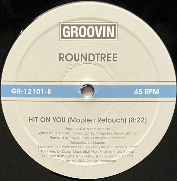 Roundtree : Hit On You (12", RE)