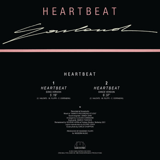 Garland : Heartbeat (12", RE, RM, Pin)