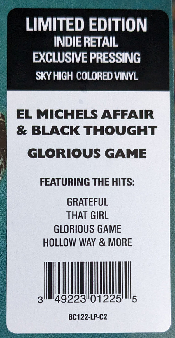 El Michels Affair & Black Thought : Glorious Game (LP, Album, Ltd, Blu)