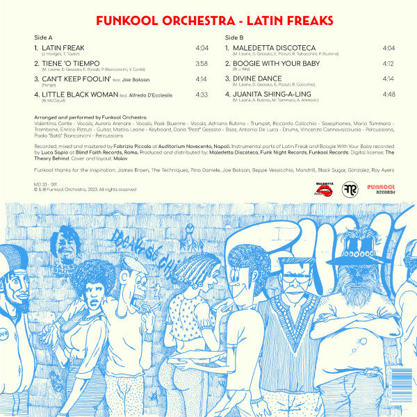 Funkool Orchestra : Latin Freaks (LP, Album)