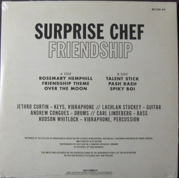 Surprise Chef : Friendship (12", EP)