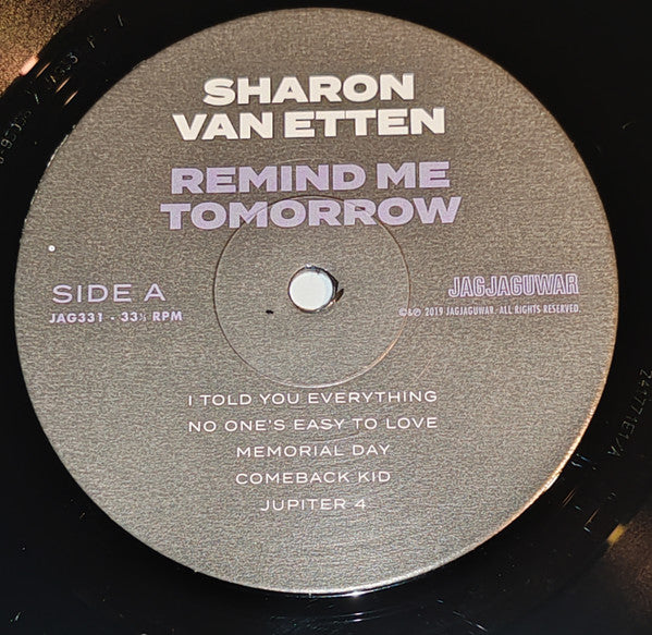 Sharon Van Etten : Remind Me Tomorrow (LP, Album)
