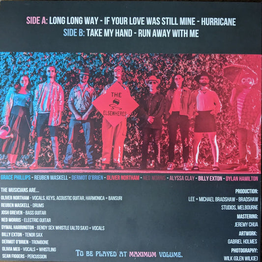 The Elsewheres : Run Away With Me (12", EP)