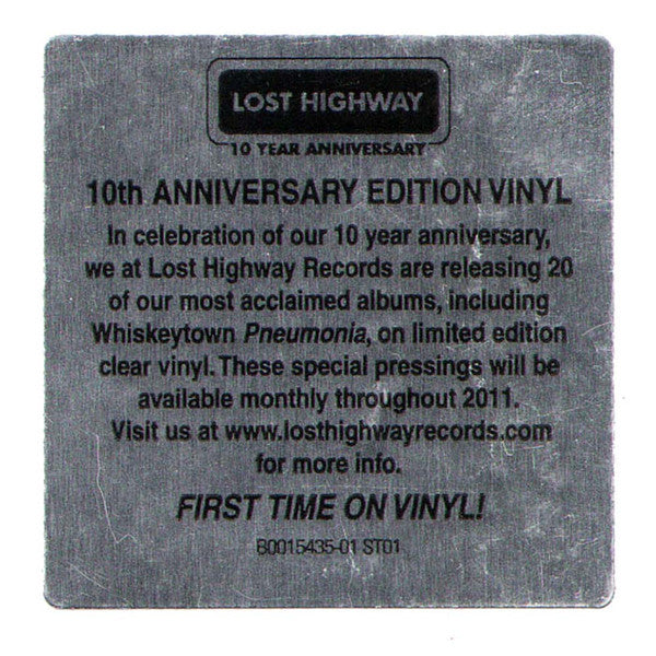 Whiskeytown : Pneumonia (2xLP, Album, Ltd, Cle)