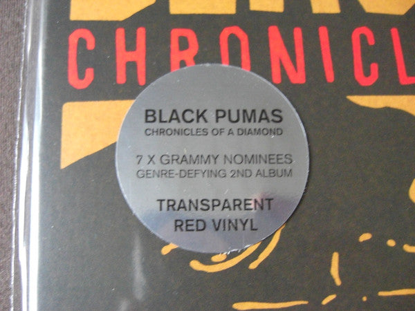 Black Pumas : Chronicles Of A Diamond (LP, Album, Ltd, Red)