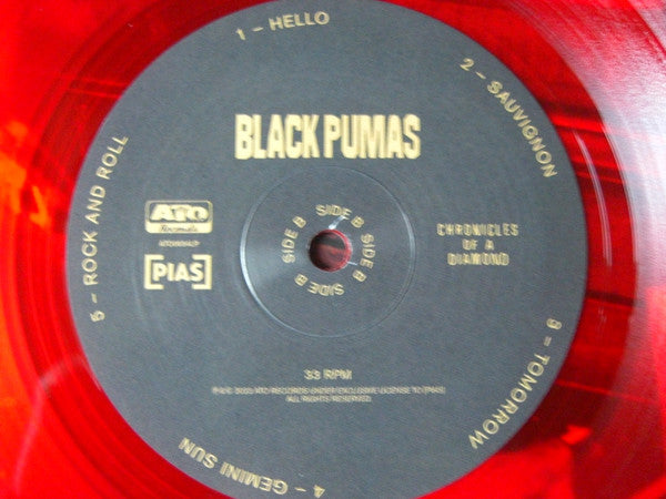 Black Pumas : Chronicles Of A Diamond (LP, Album, Ltd, Red)