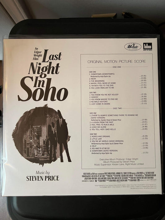 Steven Price : Last Night In Soho (Original Motion Picture Score) (2xLP, Album, Eco)