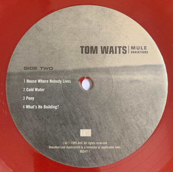 Tom Waits : Mule Variations (2xLP, Album, RE, Opa)