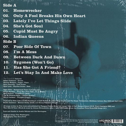 Nick Lowe : The Convincer (LP, Album, RE)