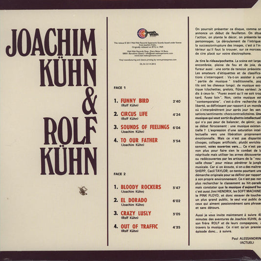 Joachim Kühn & Rolf Kühn : Bloody Rockers (LP, Album, RE, RM)