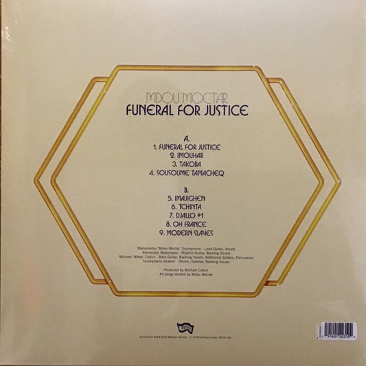 Mdou Moctar : Funeral For Justice (LP, Album, Ltd, Red)