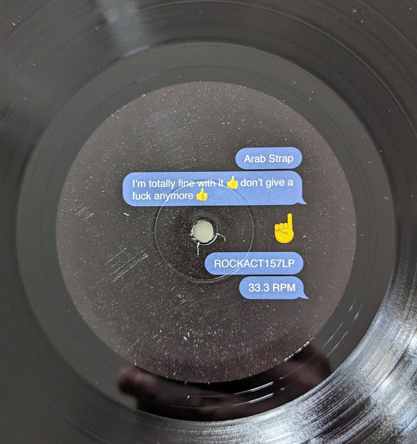 Arab Strap : I'm Totally Fine With It ๐ Don't Give A Fuck Anymore ๐ (LP, Album)