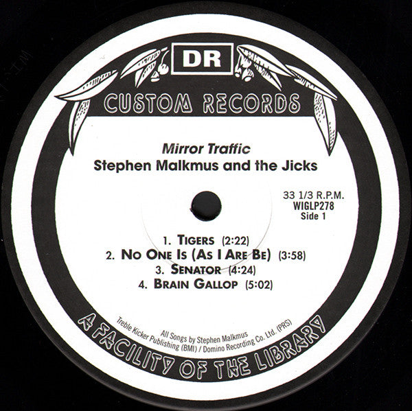 Stephen Malkmus & The Jicks : Mirror Traffic (LP + LP, S/Sided, Etch + Album)