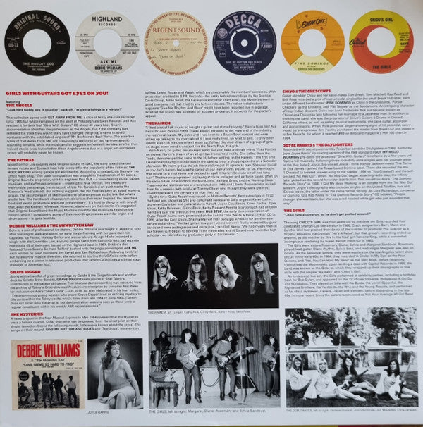Various : Girls With Guitars Got Eyes On You! (LP, Comp, Mono, Tra)