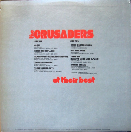 The Crusaders : At Their Best (LP, Comp)