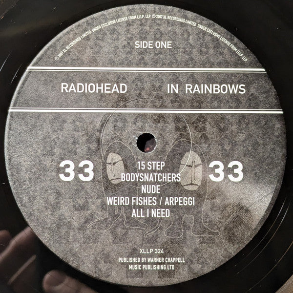Radiohead : In Rainbows (LP, Album, 180)