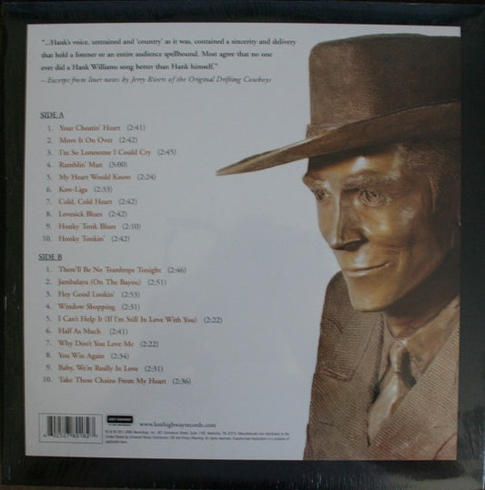 Hank Williams : 20 Of Hank Williams' Greatest Hits (LP, Comp, Cle)