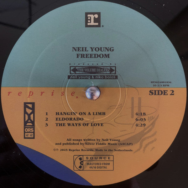 Neil Young : Freedom (2xLP, Album, RE)