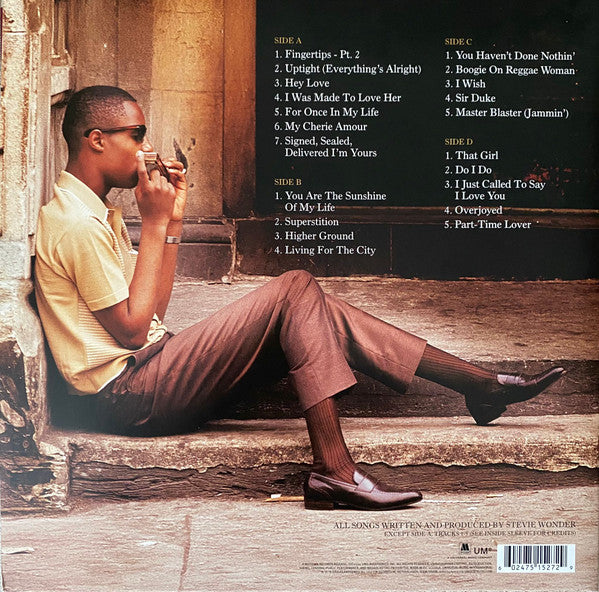 Stevie Wonder : The Definitive Collection (2xLP, Comp, RE)
