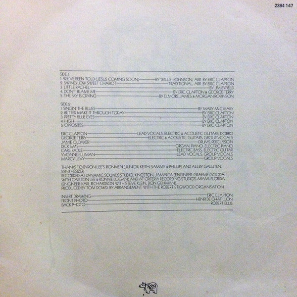 Eric Clapton : There's One In Every Crowd (LP, Album)