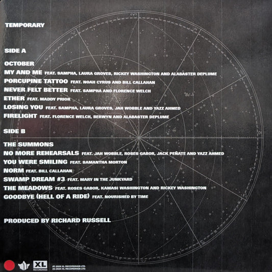 Everything Is Recorded : Temporary (LP, Album)