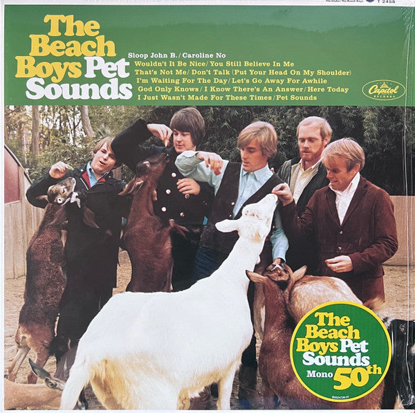 The Beach Boys : Pet Sounds (LP, Album, Mono, RE, RP, MPO)