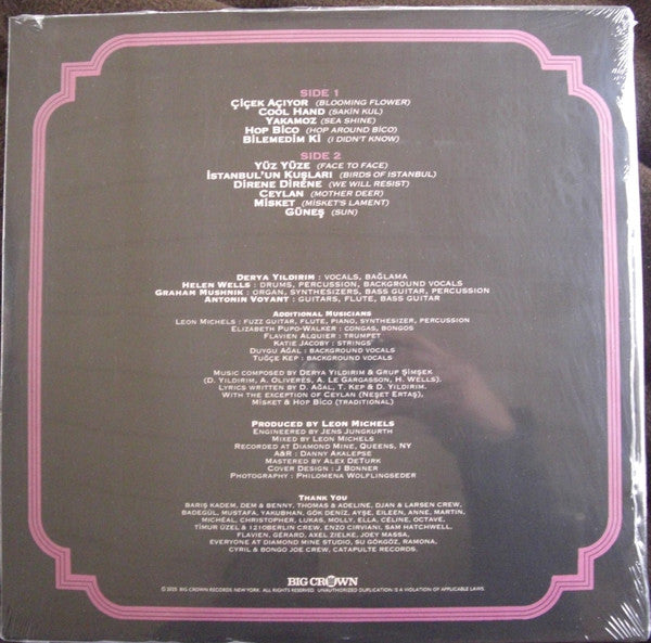 Derya Yıldırım & Grup Şimşek : Yarın Yoksa = If There Is No Tomorrow (LP, Album)