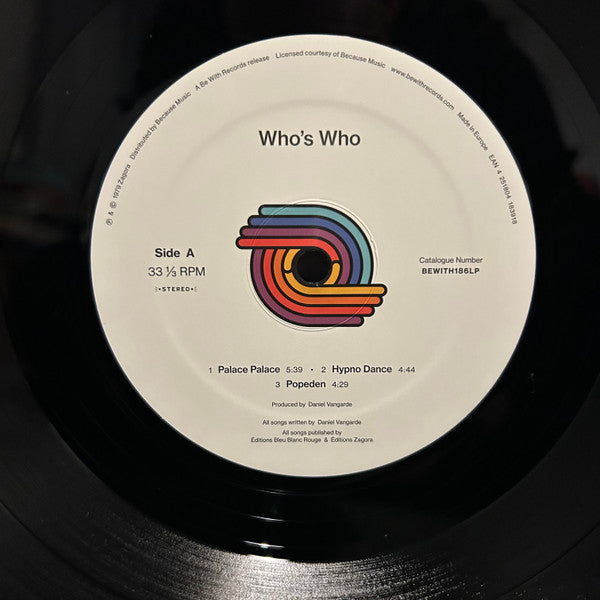 Who's Who : Who's Who (LP, Album, RE, RM)