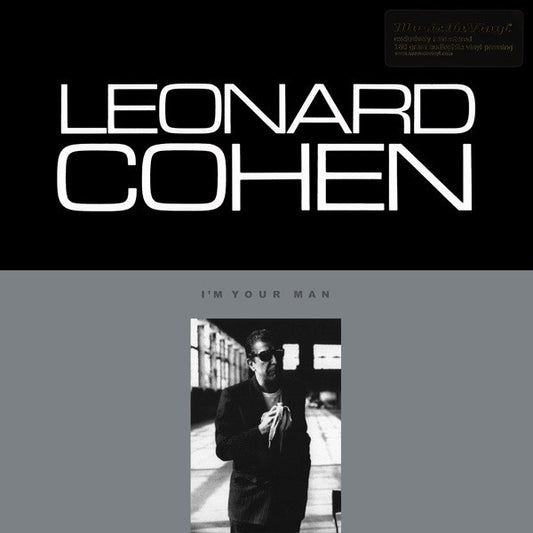 Leonard Cohen : I'm Your Man (LP, Album, RE, RM, 180)