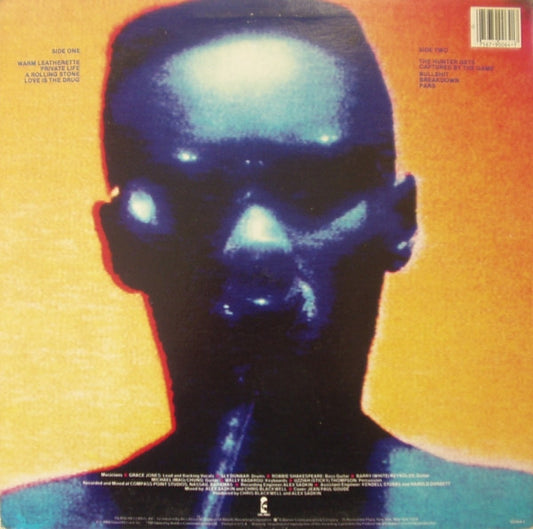 Grace Jones : Warm Leatherette (LP, Album, RE)