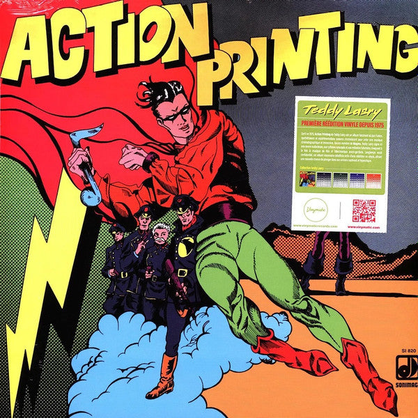Teddy Lasry : Action Printing (LP, RE)