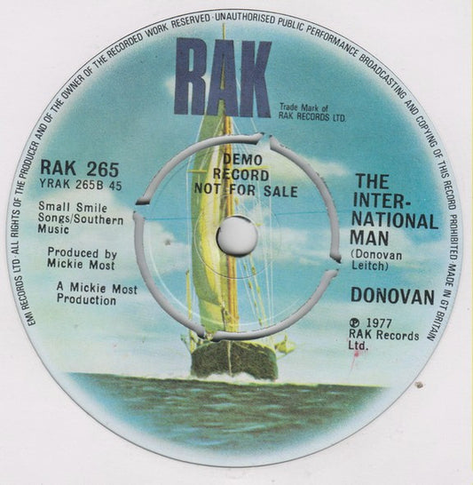 Donovan : The Light (7", Single, Promo)