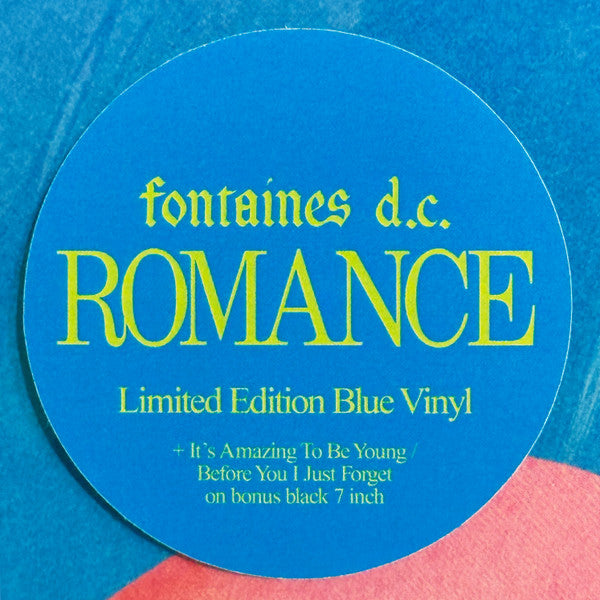 Fontaines D.C. : Romance (LP, Album, Ltd, Tur + 7", Single)