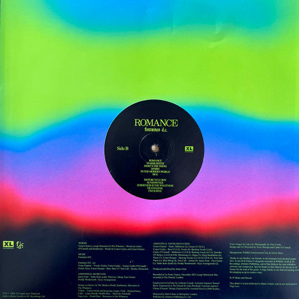 Fontaines D.C. : Romance (LP, Album, Ltd, Tur + 7", Single)