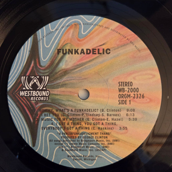 Funkadelic : Funkadelic (LP, Album, RE, RM)