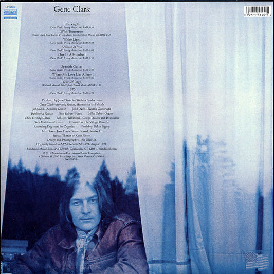 Gene Clark : White Light (LP, Album, RE)