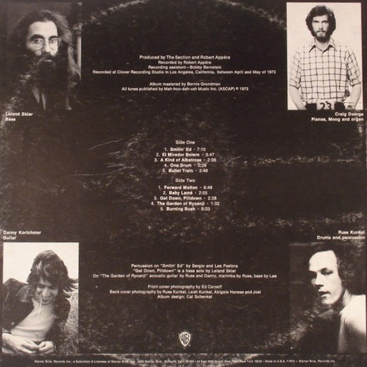 The Section : Forward Motion (LP, Album, San)